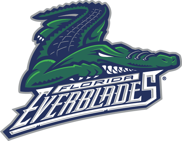 Florida Everblades 2007 08-Pres Primary Logo iron on paper